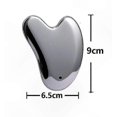 thumbnail image 3 of Facial Gua Sha Tool for Lymphatic Drainage and Massage - Natural Stone Beauty Scraper, 3 of 5