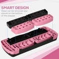 thumbnail image 4 of Adjustable Aerobic Stepper - Pink Fitness Step Platform for Home Gym Workouts - 4", 6", 8" Height - Lightweight Exercise Equipment, 4 of 7