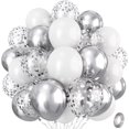 thumbnail image 1 of 35 Pcs Soccer Ball Balloons, Black White Soccer Birthday Latex Balloons for Boys, Soccer Party Decorations Supplies for Kids Children Football Lover Sport Theme Birthday Baby Shower Party Decor, 1 of 35