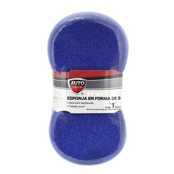 Esponja Auto Drive en Forma de 8 Azul