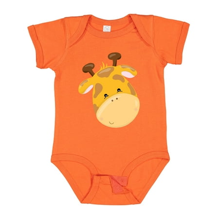 

Inktastic Cute Giraffe Head Boys or Girls Baby Bodysuit