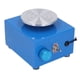 thumbnail image 2 of LetCart Mini Torno De Alfarería, Torno De Alfarería Eléctrico De 100-240 V, Máquina De Torno De Alfarería para Enseñanza Escolar Pequeña Azul para Trabajos Artesanales, Moldeo, Regalo(EU), 2 of 14