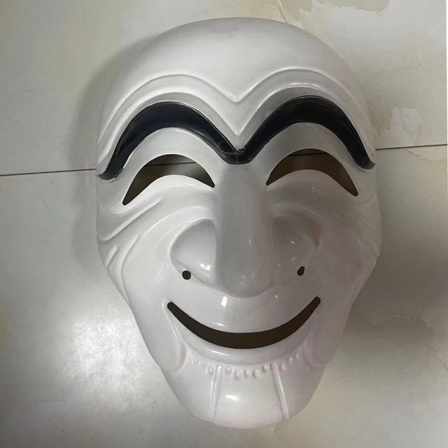 Máscara de Salvador Dalí para Cosplay, accesorios de plástico para fiesta de Halloween