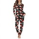 thumbnail image 1 of Pijama de manga larga con temática navideña para mujer, ropa de dormir cálida e informal para el hogar, jersey de otoño, ropa de dormir con estampado a pedido, 1 of 4