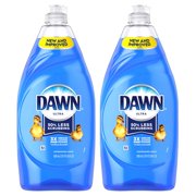 (2 pack) (2 Pack) Dawn Ultra Dishwashing Liquid Dish Soap Original Scent 28 fl oz
