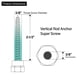 thumbnail image 3 of Ancla de varilla vertical Super Screw Sammys 8009925-25 Wood, 3 of 6