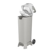 Foundations Premium Hands-Free Tall Diaper Pail with Wheels