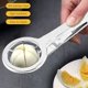 thumbnail image 3 of Cortador de huevos NQ profesional de acero inoxidable para cortar huevos duros, 3 of 4