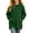 Army Green, variant on Qingpeng Big Kids Side Slit Hooded Pullover Top Longline Long Sleeve Sweatshirt with Front Pocket