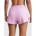thumbnail image 2 of CRZ YOGA Running Shorts for Women 2.5" High Waisted Workout Athletic Gym Track with Liner Quick Dry, 2 of 5