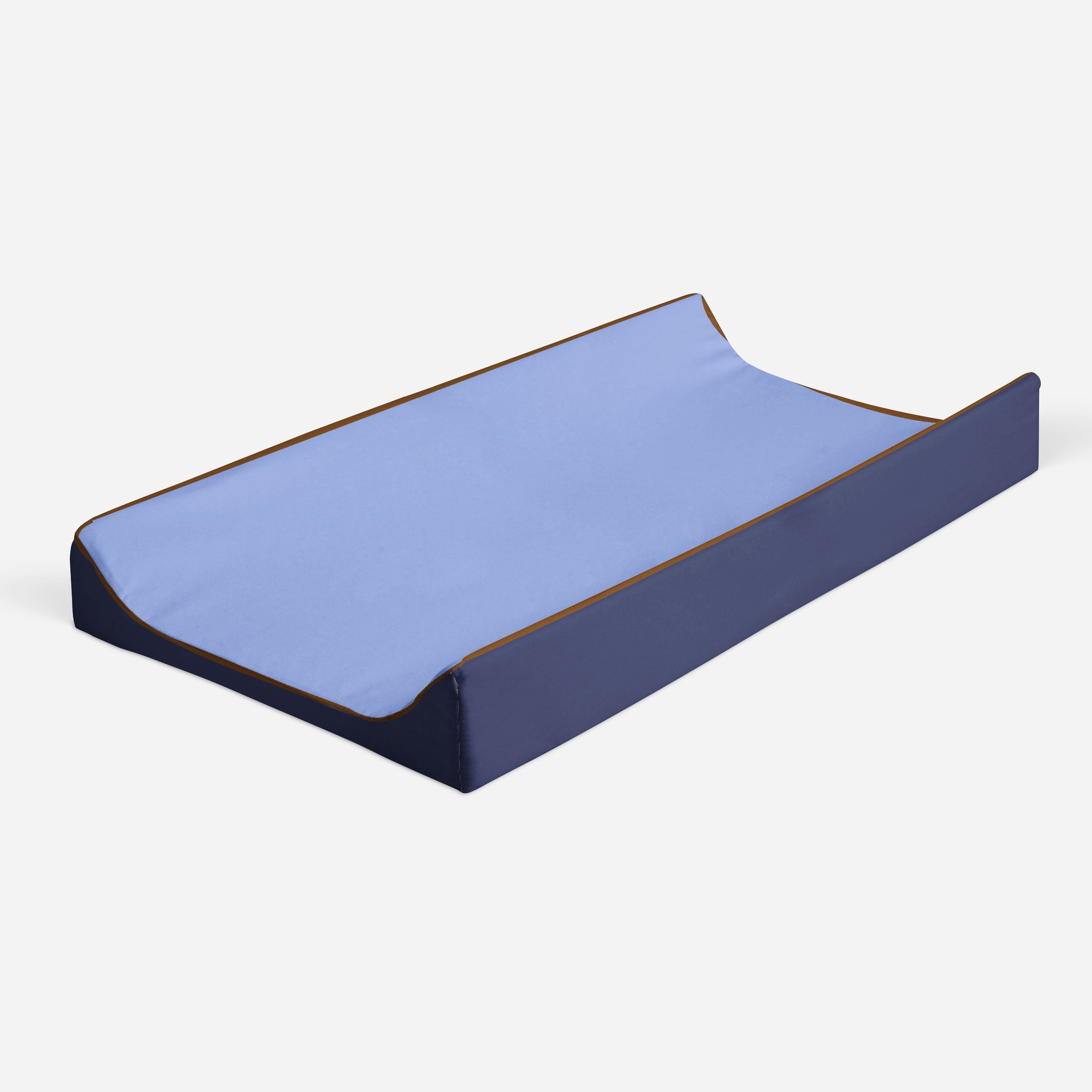 Bacati - Transportation Quilted Changing Pad Cover, Infant Boys, Blue