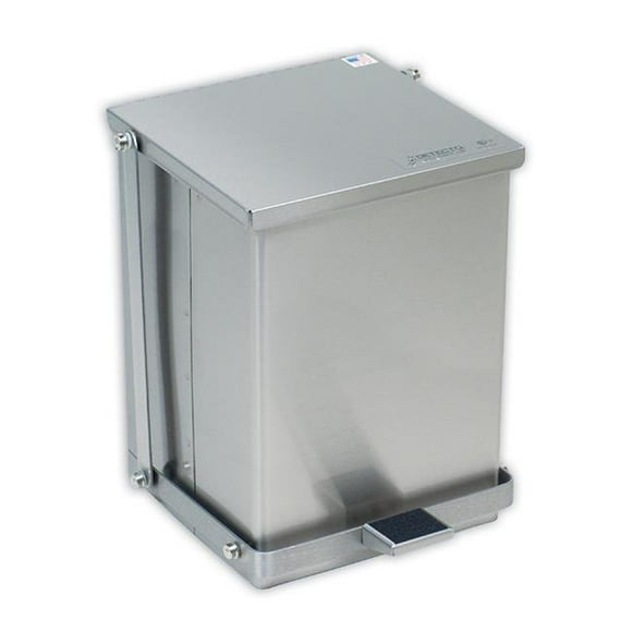 Cardinal Scale-Detecto 23.5 in. H X 13 in. W X 14 in. D Receptacle Stainless Steel 48 Quart - 12 Gallon