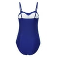 thumbnail image 5 of MKLEKYY Swimsuits for Women Women's Bandeau Swimsuits Front Swimwear Strapless Ruched Bathing Suits, 5 of 5