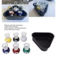 thumbnail image 3 of Ymiko Billiards Pool Balls Shot Glasses Set of 6 with Serving Tray, 3 of 8