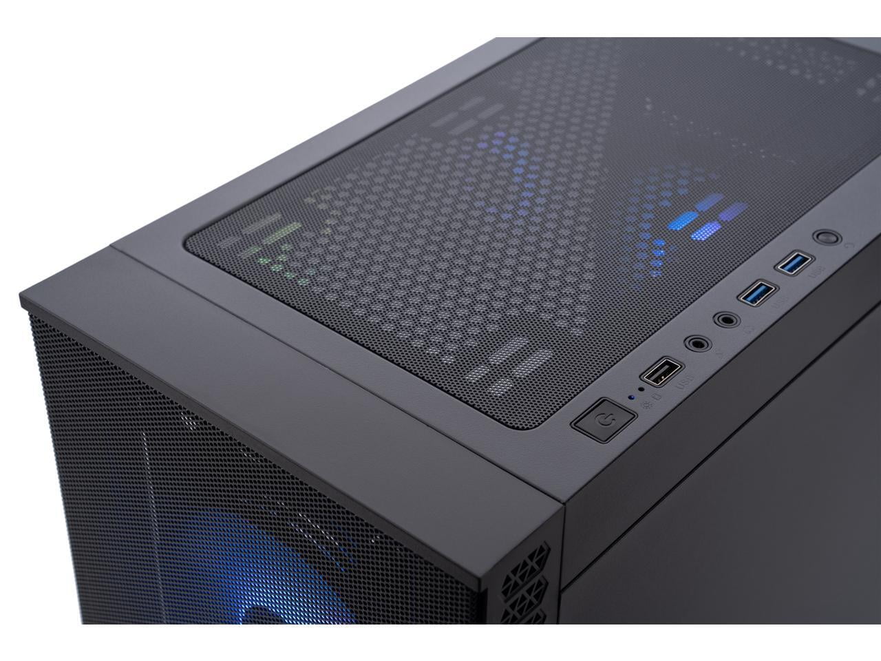ABS Cyclone Aqua Gaming PC Powered by Asus - Windows 11 - Intel Core i5-14400F - GeForce RTX 5060 - DLSS 4 - AI-Powered Performance - 32GB DDR4 3200 - 1TB M.2 NVMe SSD - CA14400F50602
