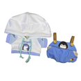 thumbnail image 3 of Camiseta y pantalones de muñeco de peluche Haz tus propias muñecas para niños Flexibilidad práctica Traje de manga corta para muñeca de 7,87 pulgadas, 3 of 8