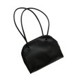 thumbnail image 4 of Bolso de viaje y compras para mujer, elegante, de color negro, con doble correa para debajo del brazo, 4 of 8