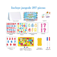 thumbnail image 2 of Juego Montessori De Letras Magnéticas En Inglés De 297 Pzs Malubero Multicolor, 2 of 5