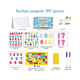thumbnail image 2 of Juego Montessori De Letras Magnéticas En Inglés De 297 Pzs Malubero Multicolor, 2 of 5