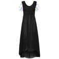 thumbnail image 2 of Robe à Manches Longues pour Femmes Aguichant Mode Col en V Manches Courtes Croisée Aguichant Soirée Robe Longue Soirée pour Femmes Aguichant Robe de Soirée Aguichant pour Femmes Aguichant, 2 of 9