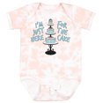 thumbnail image 3 of Inktastic I'm Just Here for the Cake Funny Wedding Boys or Girls Baby Bodysuit, 3 of 5