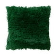thumbnail image 2 of Plush Cushion Cover Sofa Lumbar Pillow Cover Home Decoration Solid Colorful, 2 of 3