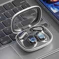 thumbnail image 2 of Auriculares Bluetooth Auriculares Deportivos Inalámbricos Bluetooth con Reducción de Ruido de Larga Duración, Pantalla Digital Impermeable Y Resistente Al Sudor, Adecuada para Correr Deportivos, 2 of 3