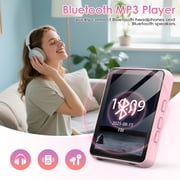 Fohil MP3 Player with Bluetooth, 64GB 2.4 inch Touch Screen Portable MP3 Player, Music Player with FM Radio, EBook, Recorder, Supports Multiple Audio Formats,TF Card