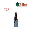 thumbnail image 1 of MYG 1Pc Hex Torx Screwdriver Bit 1/4 Inch Drive Socket Hand Tools T8-T40, 1 of 9
