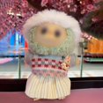 thumbnail image 3 of Doll Clothes XWGLFT Labubu, muñecas de 17 cm con sombrero, suéter y falda, 3 of 6