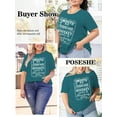 thumbnail image 2 of XCHQRTI Womens Music Plus Size Tshirt Graphic Smooth As Tennessee Whiskey Oversized Tops Short Sleeve Tshirt, 2 of 10