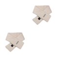 thumbnail image 4 of Wosthever Bufanda de calefacción de invierno 3 niveles USB calentador de hombros bufandas 5W suave transpirable protección contra Caqui Gris plateado 2Conjunto, 4 of 6