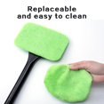 thumbnail image 4 of SHAR Car Window Windshield Cleaning Tool Microfiber Cloth Cloth Stick (Blue), 4 of 5
