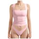 thumbnail image 1 of Camiseta sin mangas sexy con cuello cuadrado y espalda descubierta, tirantes ajustables, ropa de club, para mujer - XS-XL, 1 of 7