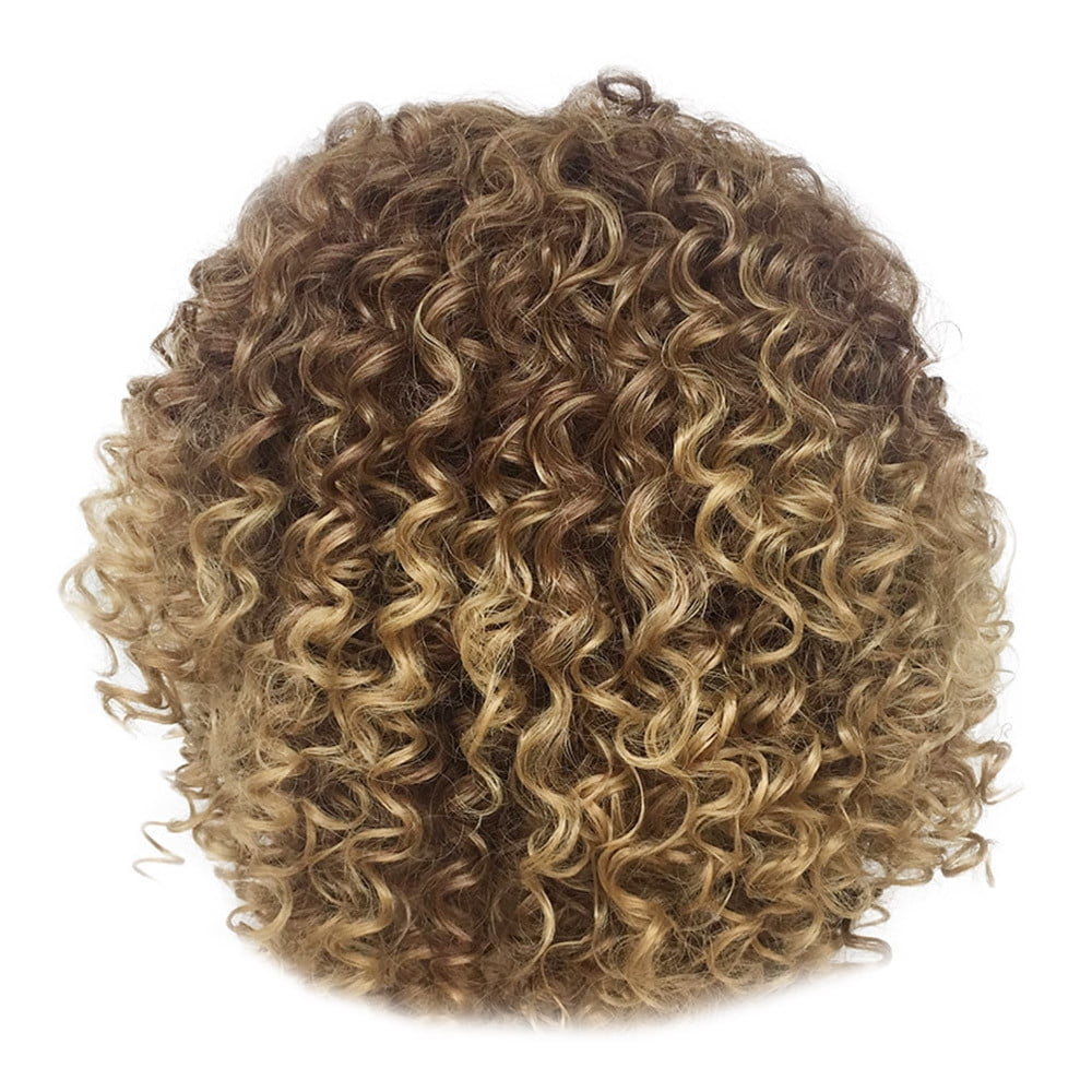 UTOURS Human Hair Wigs For Women Black Color Natural Lace Hair Blonde Hair Synthetic Synthetic Short Hair Curly Hair Wigs for