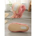 thumbnail image 7 of Soft Cotton Bedroom Slippers For Women, Closed Toe Indoor House Slippers with Non-Slip Sole, 7 of 7