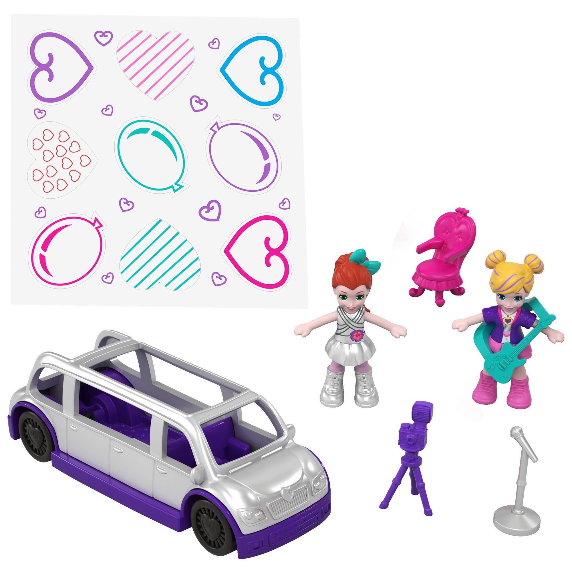 Polly Pocket Hidden Places Dance Par-taay! Compact with Accessories - image 5 of 10