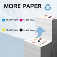 thumbnail image 3 of W9060 W9060MC W9061MC W9062MC W9063MC Toner Cartridge Compatible for Color Managed E55040 E57540 Printer(4 Pack), 3 of 6