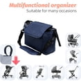 thumbnail image 4 of Bolsa organizadora para cochecito de bebé, bolsa organizadora para cochecito de bebé, gran capacidad multifuncional, 4 of 5