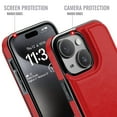 thumbnail image 5 of for iPhone 13 Mini Wallet Case with Card Holder, PU Faux Leather Kickstand Card Slots Case, Double Magnetic Clasp and Durable Shockproof Cover, 5 of 7