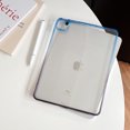 thumbnail image 6 of Allytech iPad 10th Gen Case, iPad 10.9" 2022 Case, Clear Transparent Gradient Color Anti-Scratch Shockproof Drop Proof Ultra Slim Cover Case for Apple iPad 10th Generation - Blue, 6 of 12