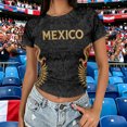 thumbnail image 2 of 2026 New Mexico Soccer Jersey Womens, Mexico National Team Graphic Style, Mexican Jersey Soccer T-Shirt, Crew Neck Short Sleeve Sport Tee for Travel and Everyday Wearing for Adult, 2 of 8