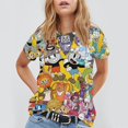 thumbnail image 3 of Cuphead T-Shirts for Men Women, Anime Short Shirts, Unisex Short Sleeve Tops, Crew Neck Tee Shirts, S-4XL, 3 of 8