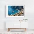 thumbnail image 2 of Over Marina Grande - Capri Campania Italy Photography White Framed Wall Art Print 12 x 18 inches, 2 of 3