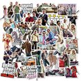 thumbnail image 2 of Pegatina N&S Grand Theft Auto 50PCS para portátil, moto, auto, teléfono, piano, guitarra, patineta, casco, taza, bici, cuaderno, moda niño, adolescente, adulto, 2 of 3