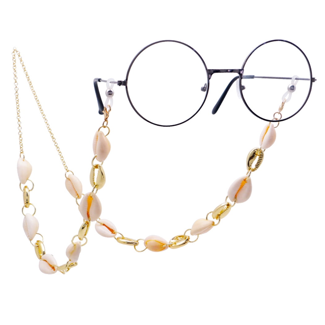 Eyewear Retainer Non Slip Eyeglass Chain Glasses Strap Long Necklace
