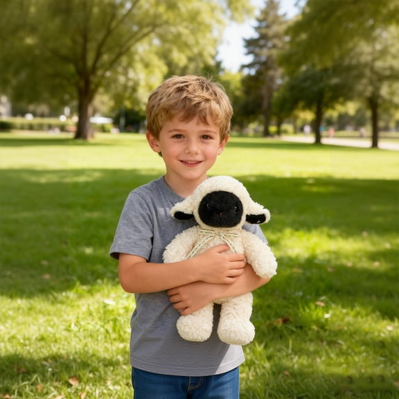 Momo Sheep Doll 45Cm Stuffed Plush Toy, Soft Stuffed Safe Eco-Friendly Fabric Material, 1Pc Plush Toy Ideal Gift For Big Kids Teens 14  For Playtime And Home Decoration