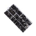 thumbnail image 1 of Eigraketly Abrazadera tipo R de Cable de nailon resistente y duradera de amplia aplicación, 200 piezas, para una facilidad versátil Herramientas y ferretería, 1 of 6