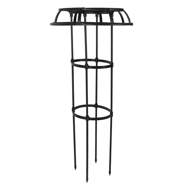 Estaca De Soporte Para Plantas Trepadoras, Resistente Al óxido De 50 Cm De Diámetro, Estaca Decorativa Para Jardín Con Tubo De Acero Y Material Plástico Para Plantas