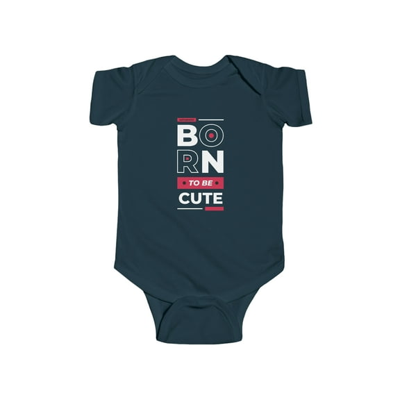 Rabbit Skins Infant Born To Be Cute Bodysuit